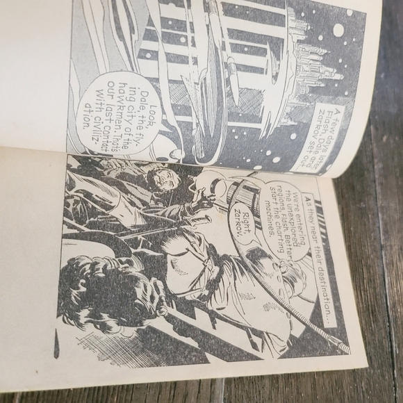 Vintage 1967 Flash Gordon on the Lost Continent of Mongo Book - Picture 6 of 10